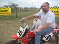Abby likes to ride the bike!