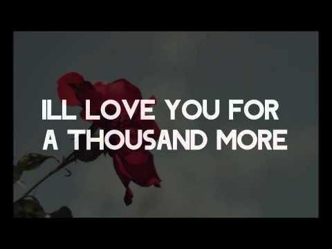 Aimee Proal - I made the original lyric video for this a while back, the one with Christina Perri. However, I had to take it down because of YouTube's bipolarity. I mean, ...