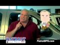 Bill Bergey, former Philadelphia Eagle All-Pro with his alter ego... Lil Bill!