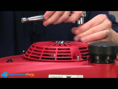 How to Replace the Starter Assembly on a Honda HRX217 Lawn Mower (Part # 28400-Z0Y-013ZA)