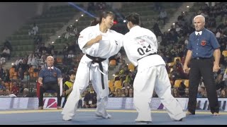 【新極真会】WOMEN MIDDLE Semifinal1 Yosh ... 【新極真会】WOMEN MIDDLE Semifinal1 Yosh ...