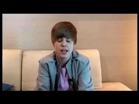 justin bieber facebook tags. Justin Bieber message to his