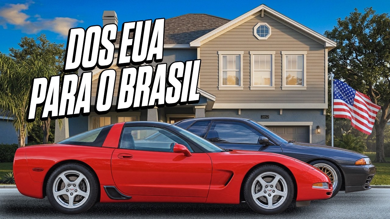 Ele acha, compra e entrega carros dos EUA direto para sua garagem! Fui conhecer.