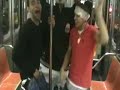 on the train