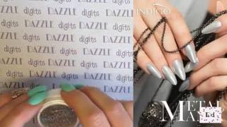 UK CHROME EFFECT NAIL powder by Indigo nails UK - tutorial/demo and review