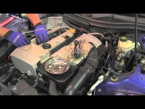 Replacing Spark Plugs Mercedes SLK230 Kompressor