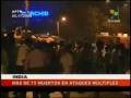 Atentados en India dejan 101 muertos en Mumbay