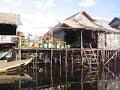 Kompong Phluk sur le Tonlé Sap (Cambodge)