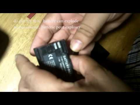 how to spot a fake canon lp-e6 battery