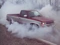 big burnout in my 89 chevy truck