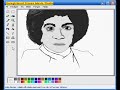 Painting Michael Jackson with MS Paint