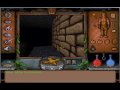 we leave the gray goblin camp to do some more exploration, and actually found what i was looking for: the bed roll. that thing is awesome, as you can sleep whenever you want, as long as there's no monsters around. also, we reach level 4, and it's a good time to pay the ankh a visit to gain some skill points into attack and mana and casting. you'll want a lot of attack and mana, while not so much casting, as it's just to prevent the spells to backfire and hurt you. you may also notice that ...