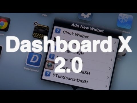 how to get more widgets for dashboard x