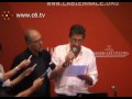 Il proclama di protesta letto da Sergio Castellito
