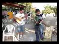mi compadre tino de mac allen y yo tocandp en la casa de sus suegros en gonzales tamps.