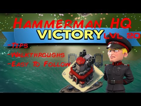how to beat hammerman's hq 20