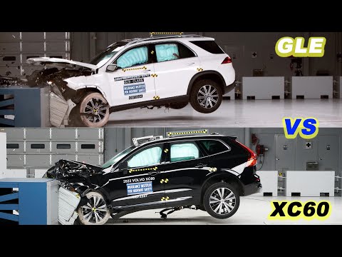 Mercedes GLE vs Volvo XC60 – Luxury SUVs CRASH TEST