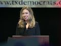 Chelsea Clinton with intro - Texas Democratic Convention 08