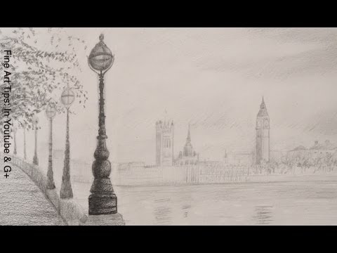 how to draw big ben