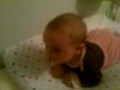 Baby Ella - laughing at uncle sean - 3 1/2 months