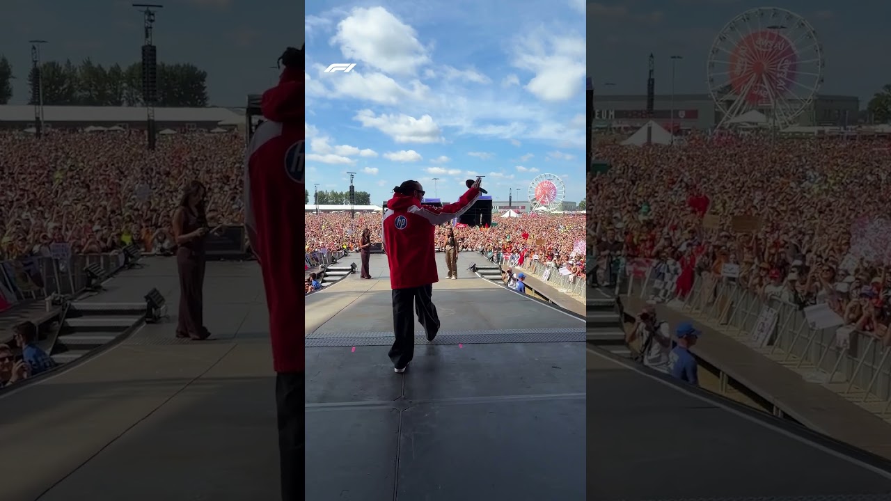 Lewis Takes To The Stage! 🇬🇧