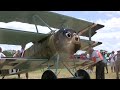 This is a video highlighting the engine run of a Fokker Dr.1 Triplane during the 2009 Old Kingsbury Aerodrome Spring (postponed to June 20th) Air Fair. Unfortunately, the winds were such that they were unable to fly the Triplane, but they did display the engine to the very pleased crowd. The Pioneer of Flight Museum's Dr.1 is a perfectly accurate replicate of a standard WWI Fokker Dr.1. Their Dr.1 has an original, restored, 1919 Le Rhone rotary engine producing 80hp. It was a real treat to see such an old engine come to life!