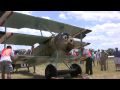 Old Kingsbury Aerodrome Fokker Dr.1 Triplane Engine Run (HD)