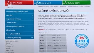 Nový sběrný dvůr v Mohelnici