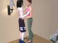 Neji and Ten Ten sims 2 ~ Used to