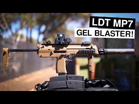LDT MP7 300fps Gel Blaster Review!