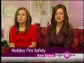 Holiday Fire Safety on WOOD TV 8 eightWest - 12/22/2009 11am