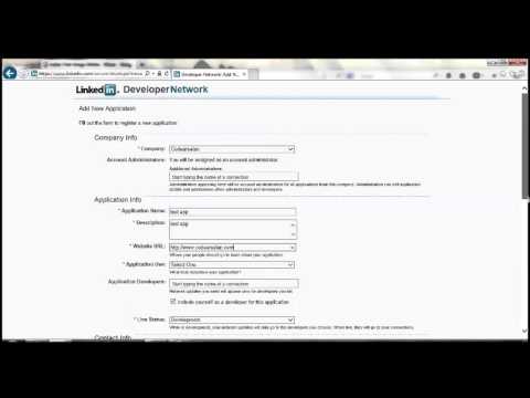 how to register with linkedin