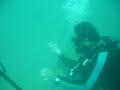 A brutal diving accident under water A brutal diving accident under water