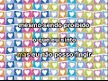 Floribella Portuguesa - Desde que te Vi (Karaoke)