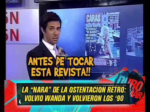 WANDA NARA LA REINA DE LA OSTENTACION RETRO VOLVIO A LA ARGENTINA 22-05-13