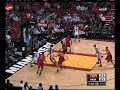 Dwyane Wade crossover and dunk on Chris Bosh