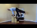 Abdominales en Navaja en Combo Chair