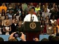 President Obama Speaks on Student Loan Interest Rates in North Carolina