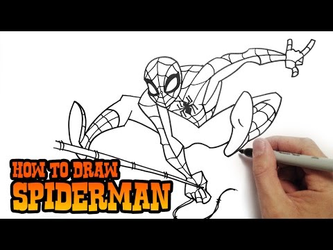 video-linktoworks-How to Draw Spiderman | Drawing Tutorial - YouTube
