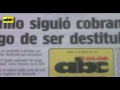 Titulares del lunes 25 de marzo de 2013