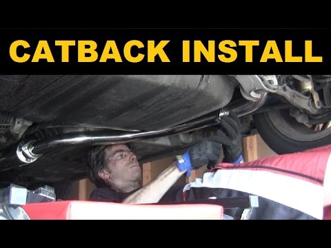 How To Install A Catback Exhaust – Project Integra