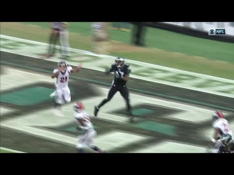 Video: Rodney McLeod's INT & Amazing Return Sets Up Alshon Jeffery's TD! | Broncos vs. Eagles | NFL Wk 9