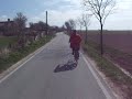 Haus Bernstein in Tating - Fahrradfahrt auf dem Deich nach Vollerwiek.avi