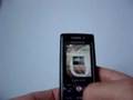 Demo of Sony Ericsson K800i publishing to Blogger