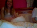 laughing whilst drinking water
