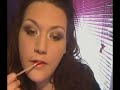 i used benefit lemonaid as a base,nyx pearl mania eyeshadows walnut and yellow gold
i purcahsed mine from 
http://stores.ebay.co.uk/the-venus-beauty_w0qqsspagenamezstrkq3amefsq3amesstqqtzkm
brown liner
black liquid liner by kanebo
black mascara 
gold lipglass 
song by damian rice-the blowers daughter