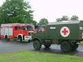 VU eingeklemmt - Feuerwehr Augustdorf
