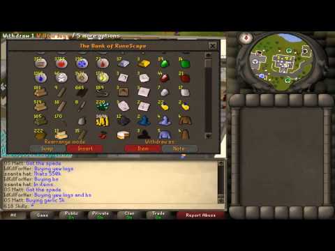 funny runescape bank video - Thanks for watching and good luck Ruenscaping. twitter account: https://twitter.com/V_H_Gaming Facebook page: https://www.facebook.com/VarrockHeraldGaming I ...