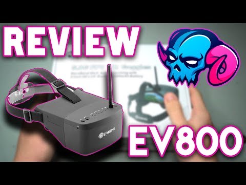GAFAS FPV EACHINE EV800 - Review & Unboxing