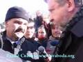 Милинкевич и зам.начальника ГУВД